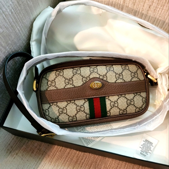 Gucci Handbags - Gucci Small Ophidia Crossbody Bag